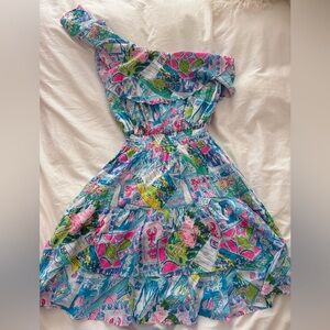Lilly Pulitzer Greetings From Palm Beach Dress